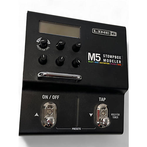 Used Line 6 M5 Stompbox Modeler Effect Processor - musicians--Friend