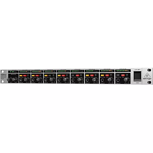 Behringer HA8000 V2 8-Channel High-Power Headphones Mixing and Distribution Amplifier - musicians--Friend