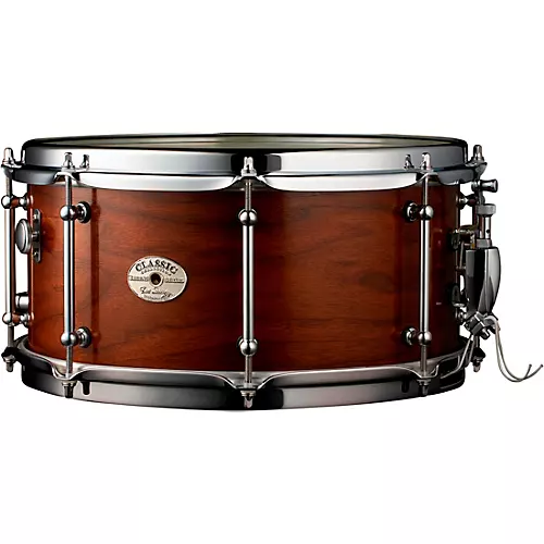 Doc Sweeney Drums Classic Collection Walnut Steam Bent Snare Drum 13 x 6.5 in. - musicians--Friend