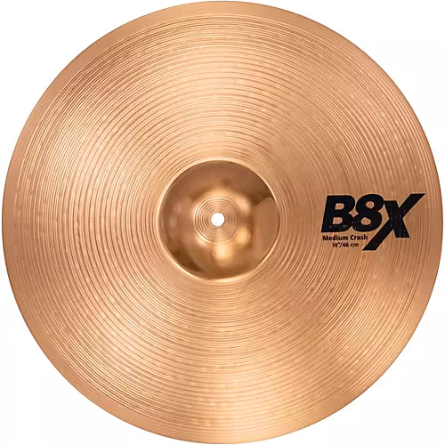 SABIAN B8X Medium Crash Cymbal 16 in. - musicians--Friend
