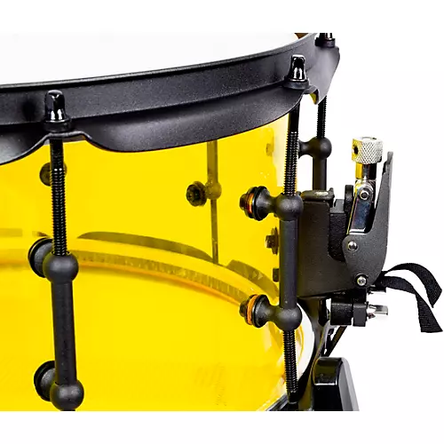 SJC Drums Josh Dun Torch Snare Drum 14 x 6.5 in. Yellow Acrylic - musicians--Friend