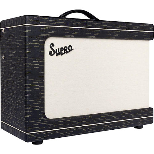 Supro Ambassador Custom 2x10 50W Tube Combo Amp Burgundy Scandia - musicians--Friend