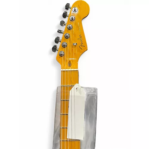 Used Fender American Ultra Stratocaster HSS Texas Tea Solid Body Electric Guitar Texas Tea - musicians--Friend