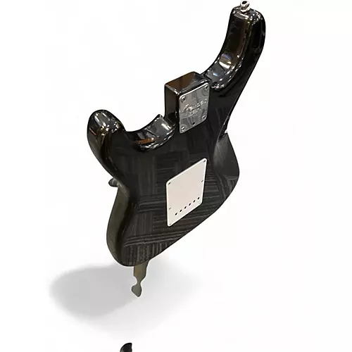 Used Fender American Standard Stratocaster Black Solid Body Electric Guitar Black - musicians--Friend
