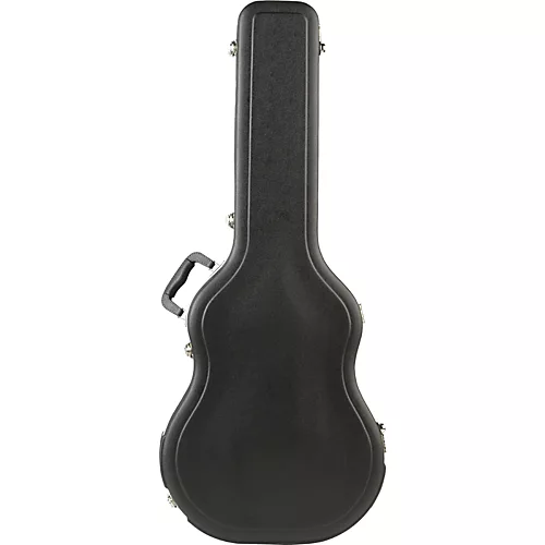 SKB SKB-3 Economy Thin-Line Acoustic-Electric/Classical Guitar Case Black - musicians--Friend