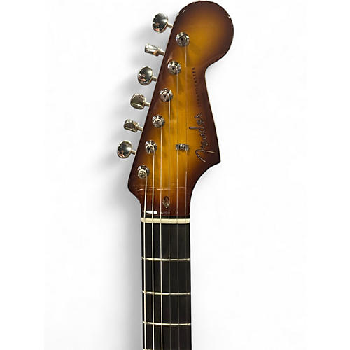 Used Fender Suona Stratocaster violin burst Hollow Body Electric Guitar violin burst - musicians--Friend