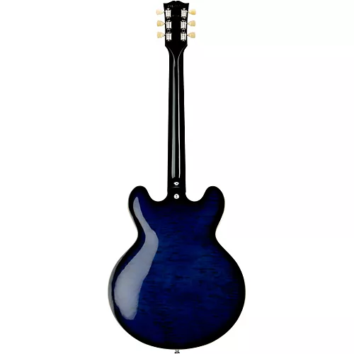 Gibson ES-335 Figured Semi-Hollow Electric Guitar Deep Ocean Burst - musicians--Friend