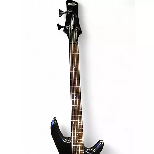 Used 2020s Ibanez GSRM20 Black Electric Bass Guitar Black - musicians--Friend