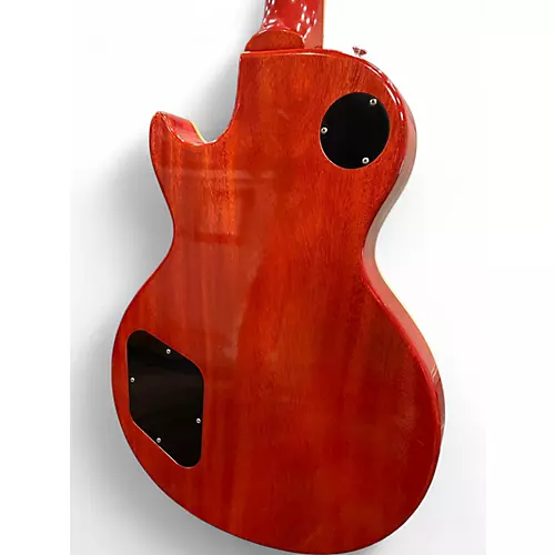 Used 2009 Gibson CUSTOM SHOP LES PAUL R8 CHAMBERED CHERRY Solid Body Electric Guitar CHERRY - musicians--Friend