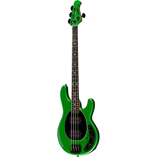 Ernie Ball Music Man StingRay Special HH Electric Bass Guitar Black and Chrome - musicians--Friend