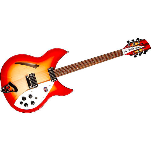 Rickenbacker 330/12 Electric Guitar Fireglo - musicians--Friend