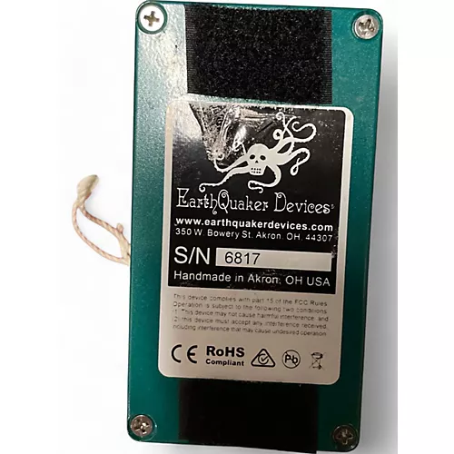 Used EarthQuaker Devices The Depths Optical Vibe Machine Effect Pedal - musicians--Friend