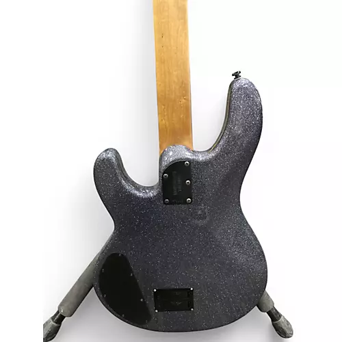 Used Ernie Ball Music Man StingRay Special HH Charcoal Sparkle Electric Bass Guitar Charcoal Sparkle - musicians--Friend