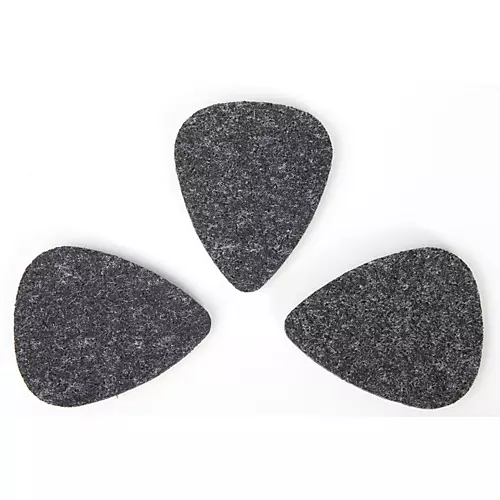 Mick's Picks by D'Andrea USA Composite Felt Pick 3-Pack 2.5 mm - musicians--Friend