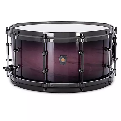 Ludwig Exotic Select Snare Drum with Black Nickel Hardware 14 x 6.5 in. Black Gold Burst - musicians--Friend
