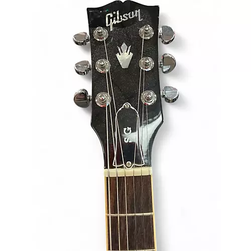 Used 2021 Gibson SG Standard Black Solid Body Electric Guitar Black - musicians--Friend