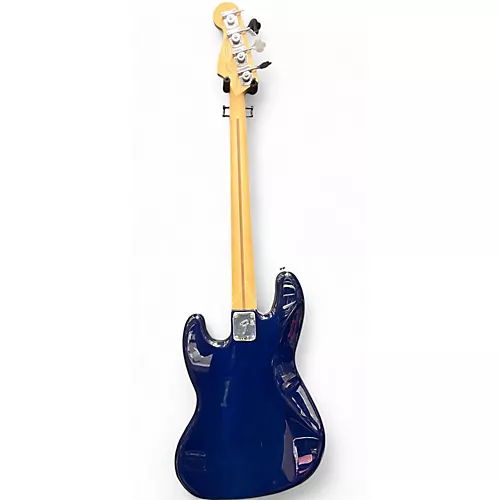 Used Fender PLAYER PLUS JAZZ BASS Blue Burst Electric Bass Guitar Blue Burst - musicians--Friend