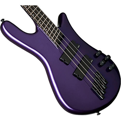 Spector NS Dimension HP 4 Four-String Multi-scale Electric Bass White Sparkle Gloss - musicians--Friend