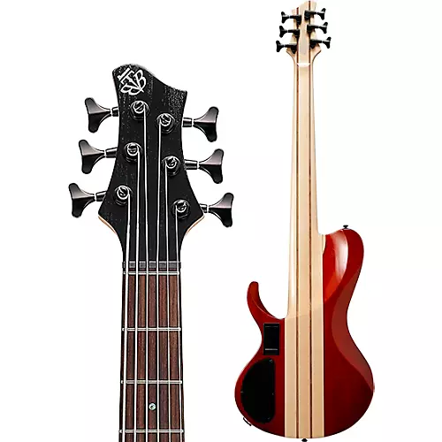 Ibanez BTB866SC 6-String Electric Bass Weathered Black Low Gloss - musicians--Friend