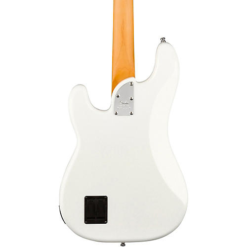 Fender American Ultra Precision Bass Maple Fingerboard Arctic Pearl - musicians--Friend