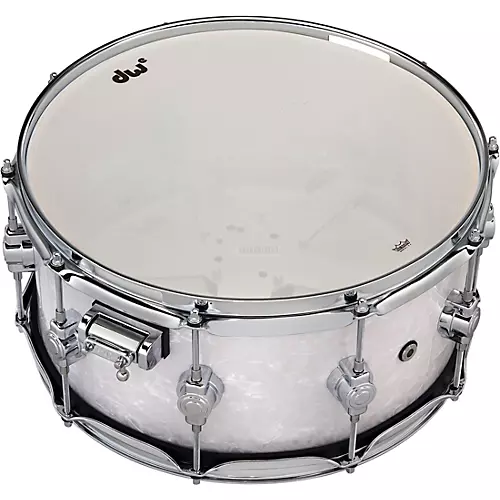DW DWe Wireless Acoustic/Electronic Convertible Snare Drum 14 x 5 in. Lacquer Custom Specialty Black Cherry Metallic - musicians--Friend