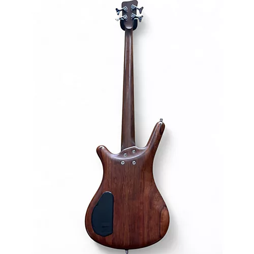 Used 2020 Warwick Pro Series Standard Corvette 4 String Fretless Natural  Electric Bass Guitar Natural - musicians--Friend