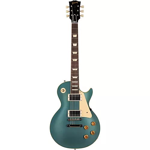 Gibson Custom M2M 1957 Les Paul Standard Reissue Gloss Electric Guitar Pelham Blue - musicians--Friend