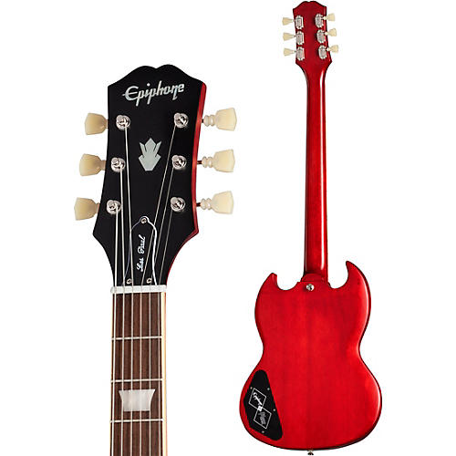 Epiphone 1961 Les Paul SG Standard Electric Guitar Aged Sixties Cherry - musicians--Friend