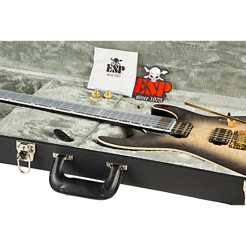 ESP E-II M-II Electric Guitar Black Natural Burst - musicians--Friend