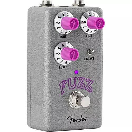 Fender Hammertone Fuzz Effects Pedal Gray and Purple - musicians--Friend