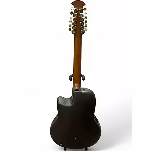 Used Ovation CS245 CELEBRITY DELUXE Natural 12 String Acoustic Electric Guitar Natural - musicians--Friend