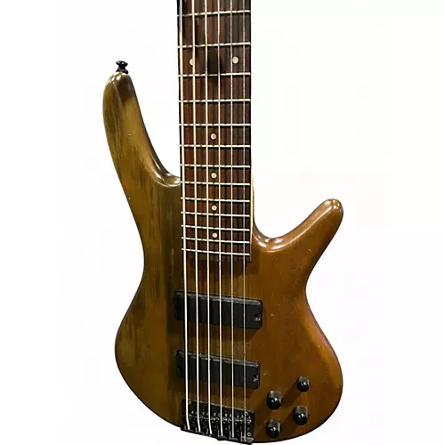 Used Ibanez GSR206B Trans Brown Electric Bass Guitar Trans Brown - musicians--Friend