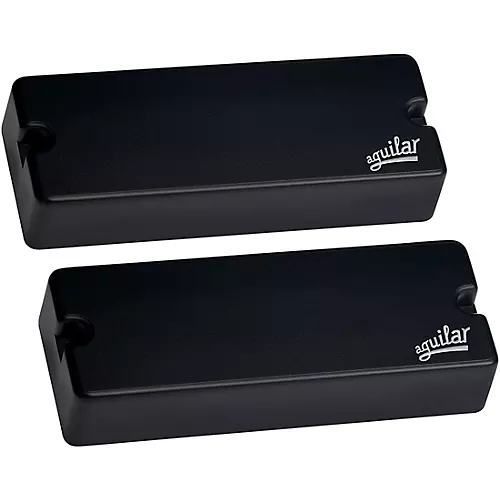 Aguilar DCB-G4 Dual Ceramic Bar 5-string Bass Pickup Set, G4 Size Black - musicians--Friend