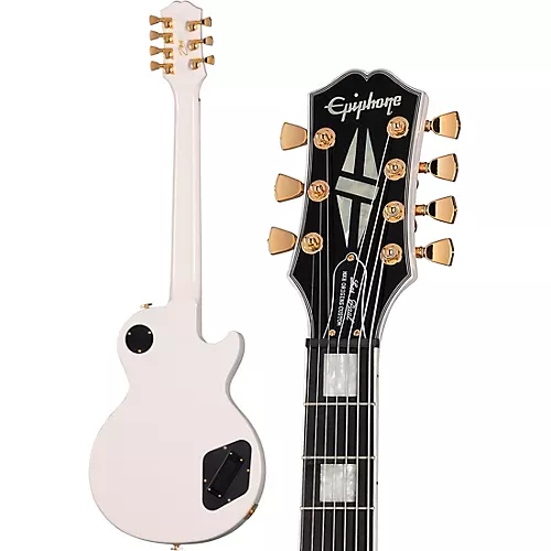 Epiphone Matt Heafy Les Paul Custom Origins 7-String Left-Handed Electric Guitar Ebony - musicians--Friend