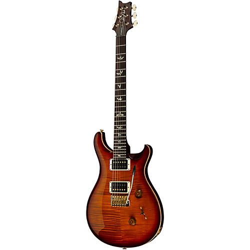 PRS Custom 24 10-Top Electric Guitar Black Gold Wraparound Burst - musicians--Friend
