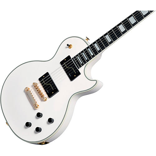 Epiphone Matt Heafy Les Paul Custom Origins Electric Guitar Bone White - musicians--Friend