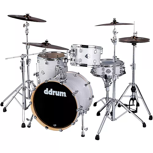 ddrum Dominion 4-Piece Shell Pack Paper White Birch - musicians--Friend