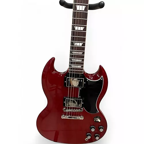 Used Gibson 1961 Reissue SG Cherry Solid Body Electric Guitar Cherry - musicians--Friend
