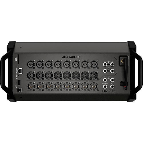 Allen & Heath CQ-20B Digital Mixer Bundle With SKB iSeries Case - musicians--Friend