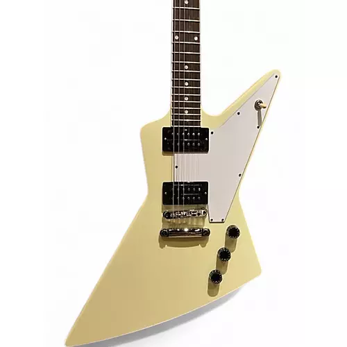 Used 2024 Gibson '70s Explorer Classic White Solid Body Electric Guitar Classic White - musicians--Friend