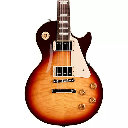Gibson Les Paul Standard '50s Quilt Limited-Edition Electric Guitar Bourbon Burst - musicians--Friend