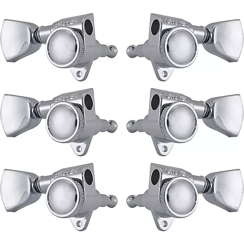 Grover Roto-Grip Locking Rotomatics 502 Series Keystone Button Tuning Machines Gold - musicians--Friend