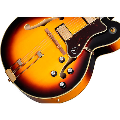 Epiphone Broadway Hollowbody Electric Guitar Wine Red - musicians--Friend