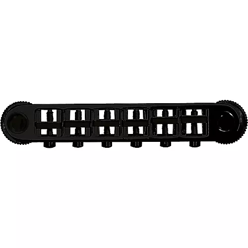 TonePros Metric Locking Tune-O-Matic Bridge (large posts) Black - musicians--Friend