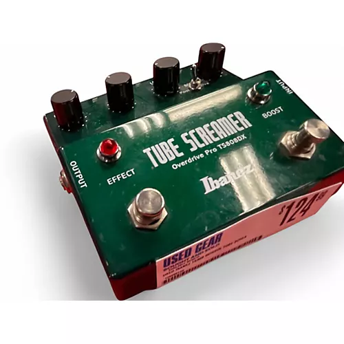 Used Ibanez TS808 Reissue Tube Screamer Distortion Effect Pedal - musicians--Friend