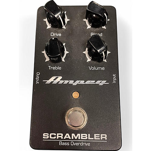 Used Ampeg SCRAMBLER Bass Effect Pedal - musicians--Friend