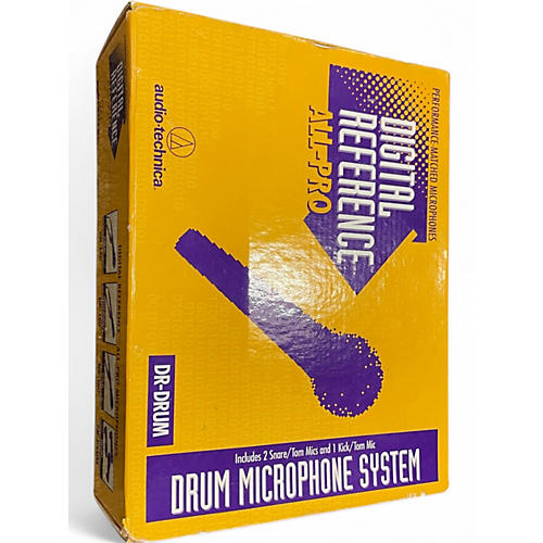 Used Audio-Technica Dr-Drum Percussion Microphone Pack - musicians--Friend