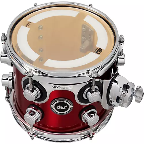 DW DWe Wireless Acoustic/Electronic Convertible Tom with STM 10 x 8 in. Finish Ply White Marine Pearl - musicians--Friend