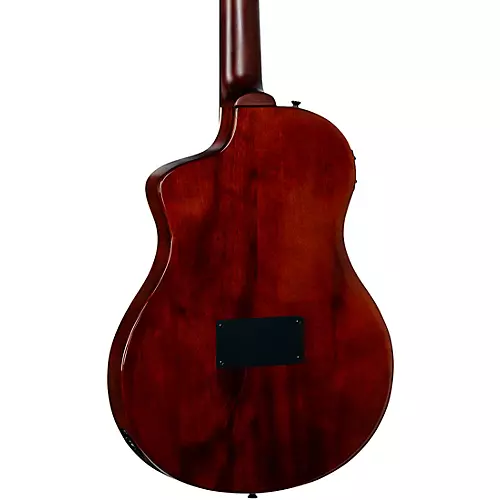 Ortega RTPSTD Nylon-String Acoustic-Electric Guitar Satin Black - musicians--Friend