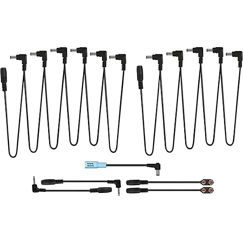 Acoustic PC10 Powerchain10 Daisy Chain Power Cable Kit for 9V Pedals - musicians--Friend